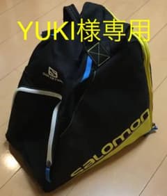 SALMONブーツバッグUSED美品のサムネイル