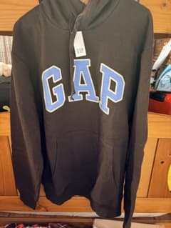 「GAP ロゴパーカー ブラウン M 新品未使用 タグ付き 完売品