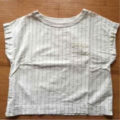 値下げ♡GU♡リネンTシャツ\( ¨̮ )/のサムネイル