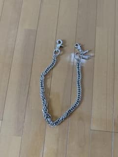 シルバーカラー ウォレットチェーン y2kのサムネイル