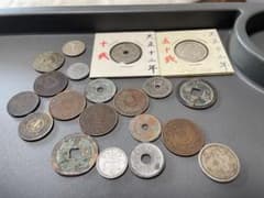 古銭 まとめ 大正十二年 十銭 五十銭 穴銭 銅貨 - メルカリ