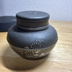 茶道具 棗 錫製 松の図 茶器 茶道具 棗 錫製 松の図 茶器 - メルカリ
