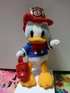 【レア】【7/11まで出品】ディズニー ドナルド ぬいぐるみバッジ ワンマンのサムネイル