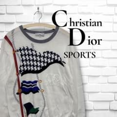 も*ゃ様 80-90s Christian Dior SPORTS ニット　セーのサムネイル