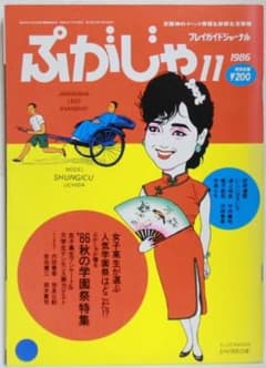 プレイガイドジャーナル 1986年11月号 内田春菊・世良公則インタビューのサムネイル