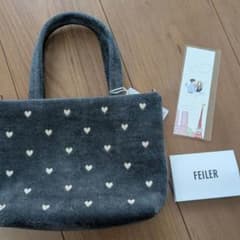 FEILER ハート柄 トートバッグ⭐️新品未使用⭐️グレー m41301443260_1.jpg?1758847810