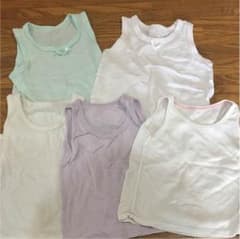 ユニクロ メッシュ 肌着  5枚セットのサムネイル