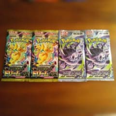 ポケモンカード 未開封パック 4パック MEGAドリーム アビスアイ