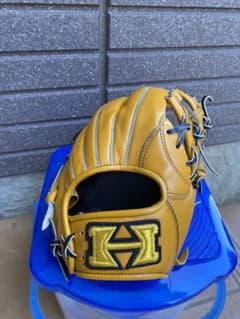 star☆様専用　ハイゴールド　軟式　グローブ　己極のサムネイル