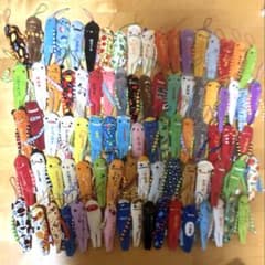 ご当地キャラクター ぬいぐるみマスコット87体 大量セット モケケのサムネイル