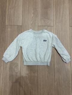 babyGap ロゴ刺繍 トレーナー グレー 5歳