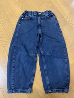 GU デニム バルーンパンツ 130cmのサムネイル