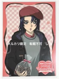 アスラン バレンタイン A3 クリアポスター ガンダムカフェ ガンダム