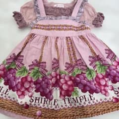 美品❤︎シャーリーテンプル❤︎ぶどうバスケット❤︎ジャンスカ半袖 