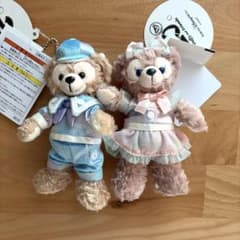 ディズニーシー ダッフィー20周年 ぬいぐるみバッジ カラフルハピネス