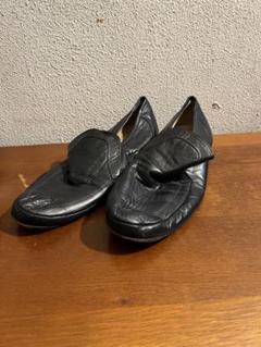 GRENSON スリッポン　ネイビー　紺色　ユーロ　ビンテージ　靴　26 GRENSON スリッポン ネイビー 紺色 ユーロ ビンテージ 靴 26