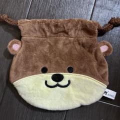 カワウソ 巾着ポーチのサムネイル