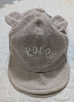 POLO Baby ベビー帽子 耳付 頭囲44センチのサムネイル