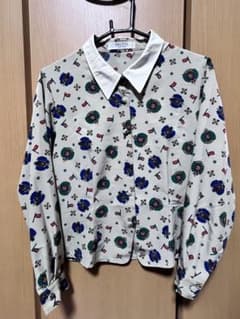 TRUEME 長袖柄シャツ フリーサイズのサムネイル