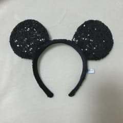 ディズニー　カチューシャ　ミッキー　スパンコールのサムネイル
