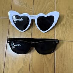 ウェディング用 サングラス Bride Groom 2点セットのサムネイル