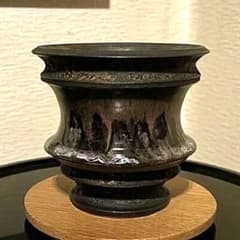 カタチ製作所　Mederu pot two-tone Mサイズ 希少 カタチ製作所 Mederu pot Clutch Barrel Mサイズ - メルカリ