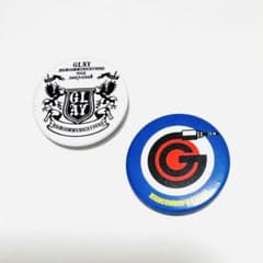 GLAY ピンバッジ 2個セット 2007年 - メルカリ