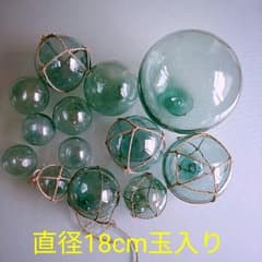 直径約18cm玉含む浮き玉13個のサムネイル