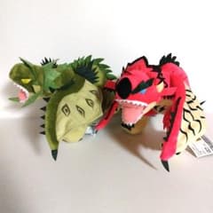 モンスターハンター デフォルメBIG ぬいぐるみ リオレウス リオレイア 全2種