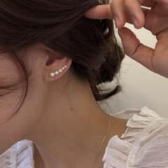 パールピアス　両耳のサムネイル