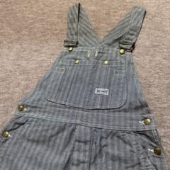 【希少】40s 50s vintage オーバーオール ヘリンボーン サロペット BIG SMITH オーバーオール ヘリンボーン 白タグ ノンウォッシュ 40s