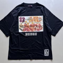 CABAN 花柄プリント Tシャツ ブラック - メルカリ