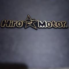 激レア 未使用品 ヒロモーター Hiro Motor ゴールド エンブレム - メルカリ