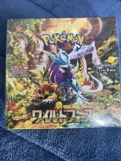 ポケモンカードゲーム ワイルドフォース ボックス　未開封シュリンク付きのサムネイル