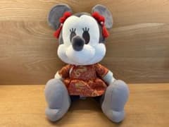 ミニー　チャイナドレス　ミッキーマウス　ぬいぐるみ