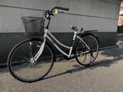 58番　全車両格安販売‼️ 26インチ オートライト　シティサイクル　ママチャリ 58番 全車両格安販売‼️ 26インチ オートライト シティサイクル
