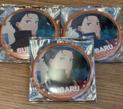リゼロ ホロ 缶バッジ 描き下ろしVer 3点セットスバルのサムネイル
