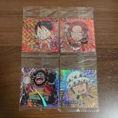 ワンピース シールウエハース シークレット 4枚セットのサムネイル