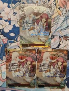 ヴァイスシュヴァルツ サマポケ 夏休みをもう一度 しろは&うみ SP 3枚