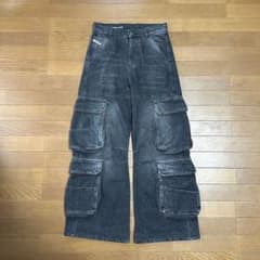 DIESEL 1996 D-SIRE CARGO 23 カーゴデニム ブラック - メルカリ