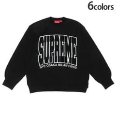 supreme トレーナー　ビックロゴのサムネイル