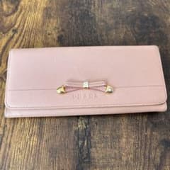 PRADA ピンク リボン付き長財布のサムネイル