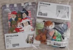 IKEA フィンガーパペット JÄTTELITEN TITTA DJURのサムネイル