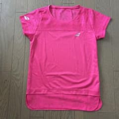 美品！Babolat テニス Tシャツ ピンク Oサイズのサムネイル