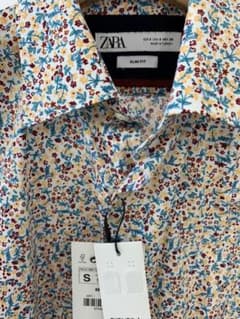 ZARA 花柄シャツ　新品のサムネイル