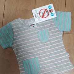 【新品】ボーダー 半袖Tシャツ 80のサムネイル