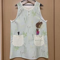 くまのがっこう  エプロン　ミントのサムネイル