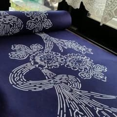 じゅん様専用！　浴衣　反物　紺のサムネイル