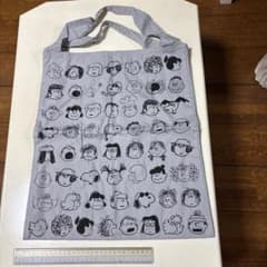 W tote ピーナッツ キャラクター柄 エコバッグのサムネイル