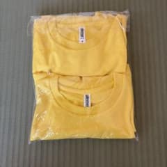 gliner黄色Tシャツ男女兼用Mサイズ　2枚セットのサムネイル